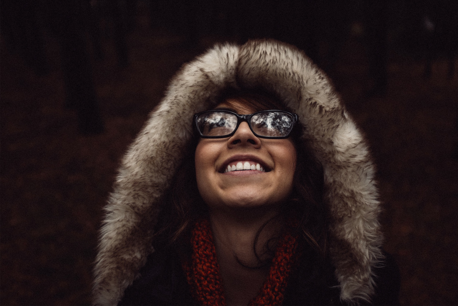 Girl with spectacles